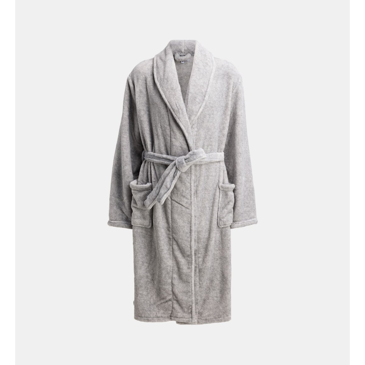 Peignoir de chambre damy duveteux gris, GALERIES LAFAYETTE