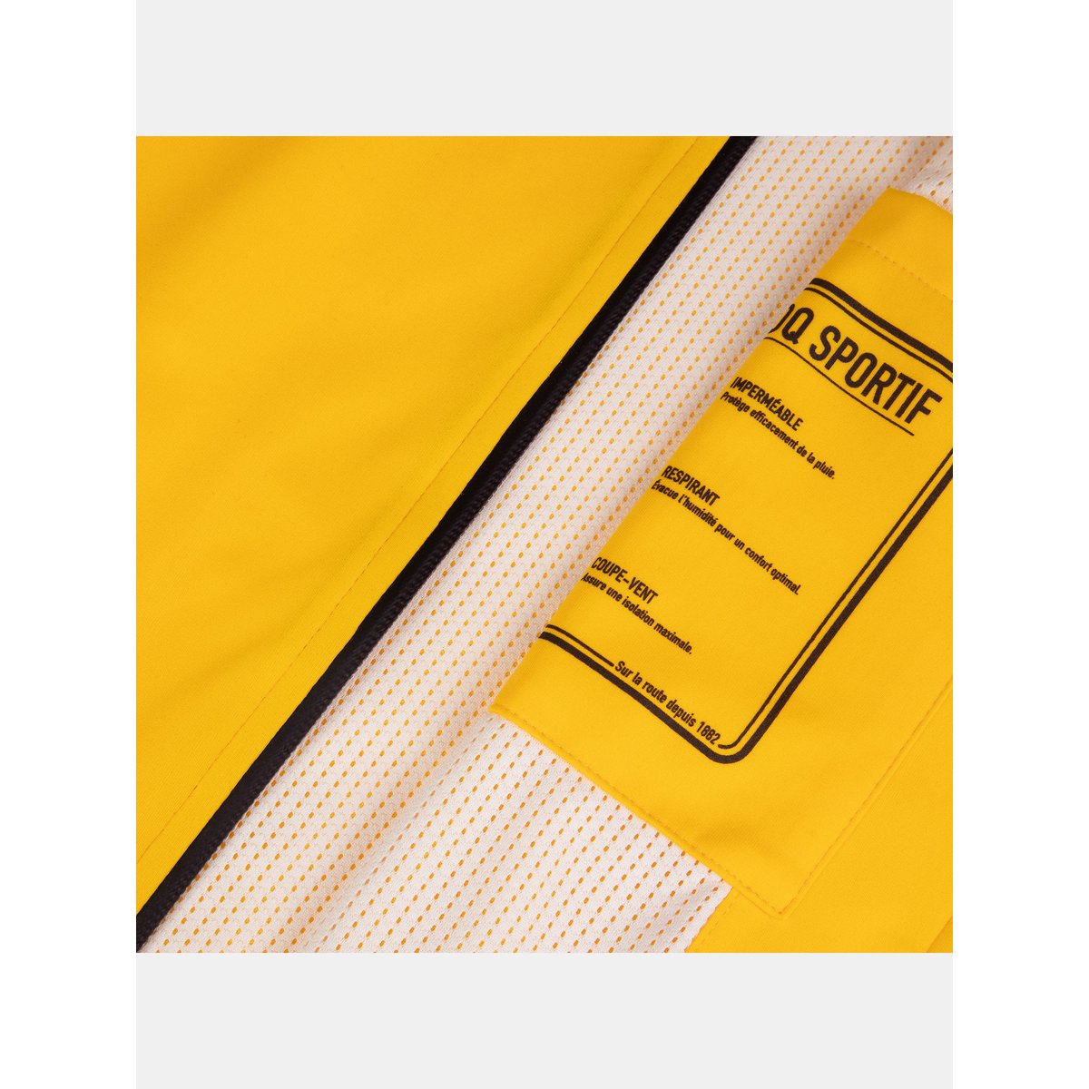 Veste Unisexe Héritage jaune, LE COQ SPORTIF