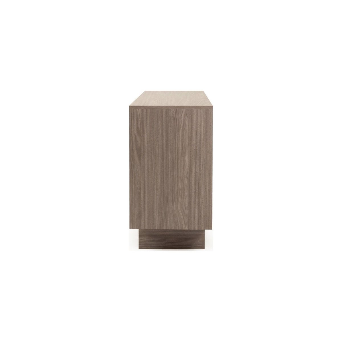 Commode 4 portes en bois, Design minimaliste chêne perle, RECOLLECTION