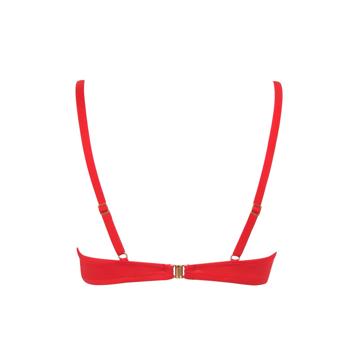 Haut maillot de bain préformé Okinawa rouge, LISCA