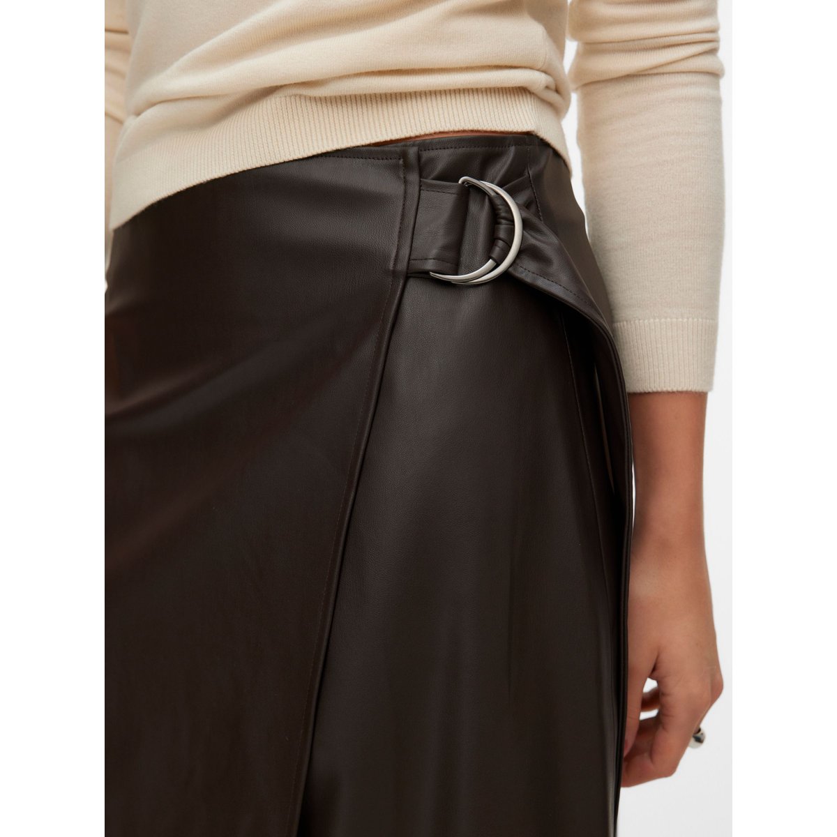 Jupe marron - chocolate martini, VERO MODA