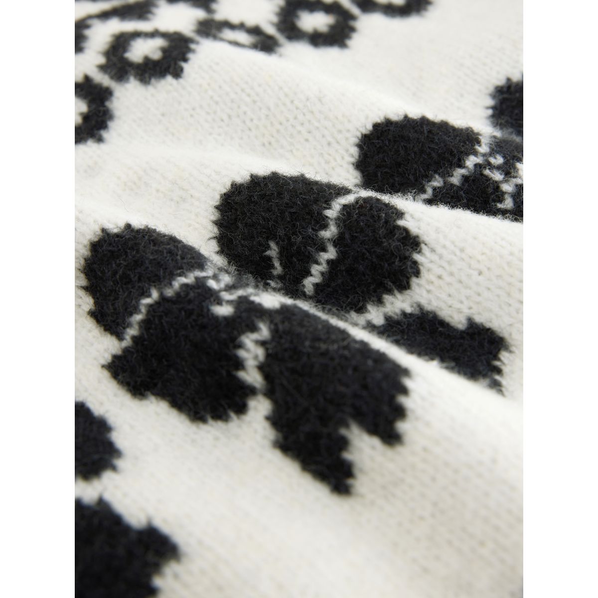 Débardeur en maille motif fairisle avec nœud noir et blanc, NEXT
