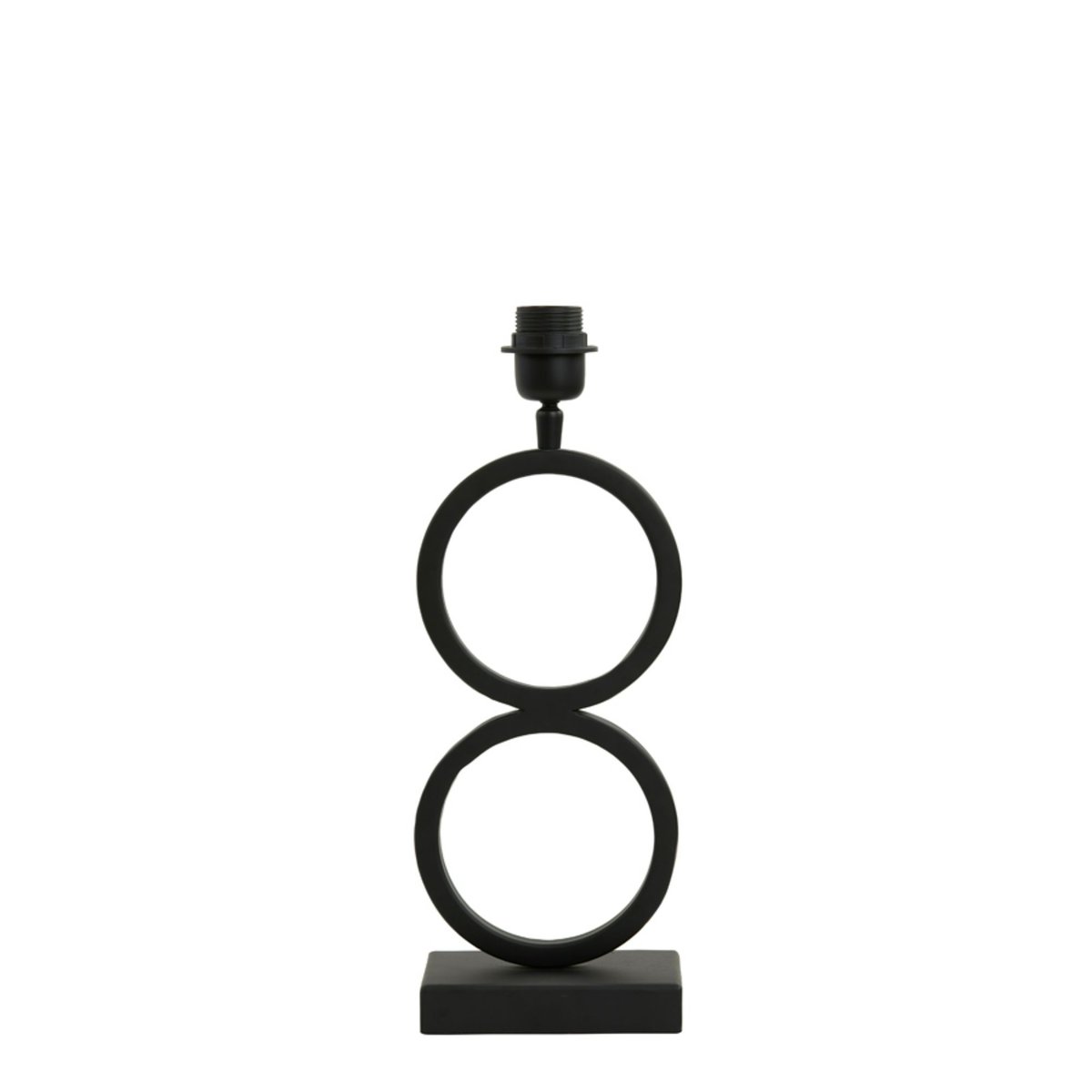 Pied De Lampe Métal STELIOS noir, LIGHT & LIVING