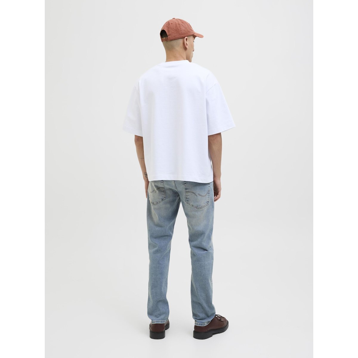 Jean Coupe Tapered blue denim, JACK & JONES