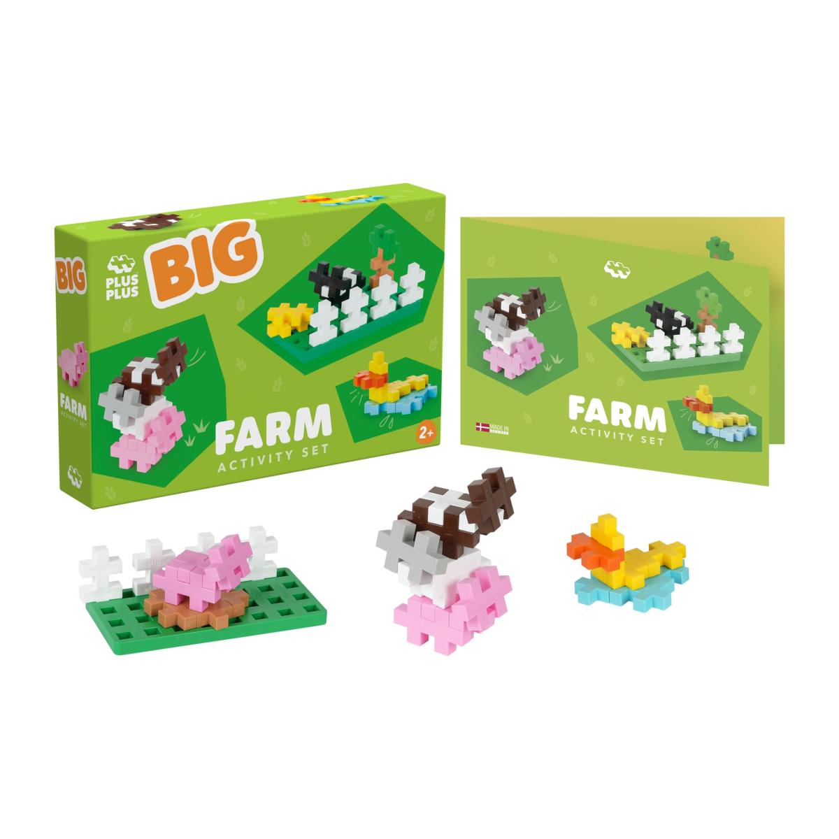 BIg Set Activité Animaux 40 Pieces couleur unique, PLUSPLUS