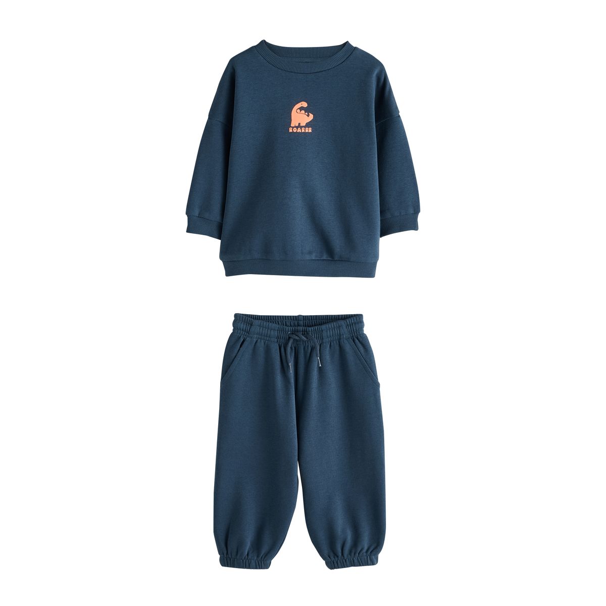Haut ras du cou et pantalon de jogging, 4 pcs vert/bleu marine, NEXT