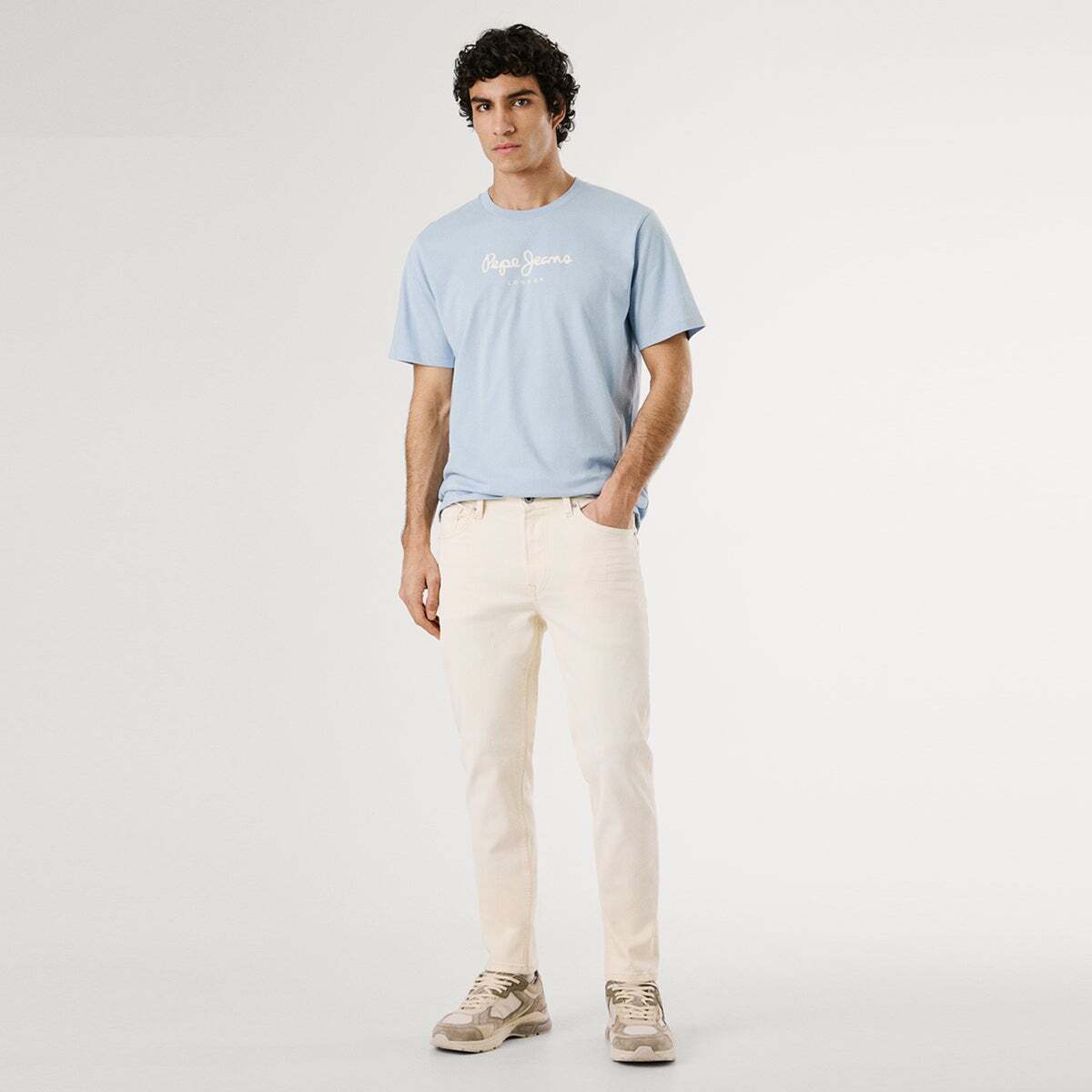 Jean Coupe Tapered, Taille Normale - Stanley authentic garment dye, PEPE JEANS