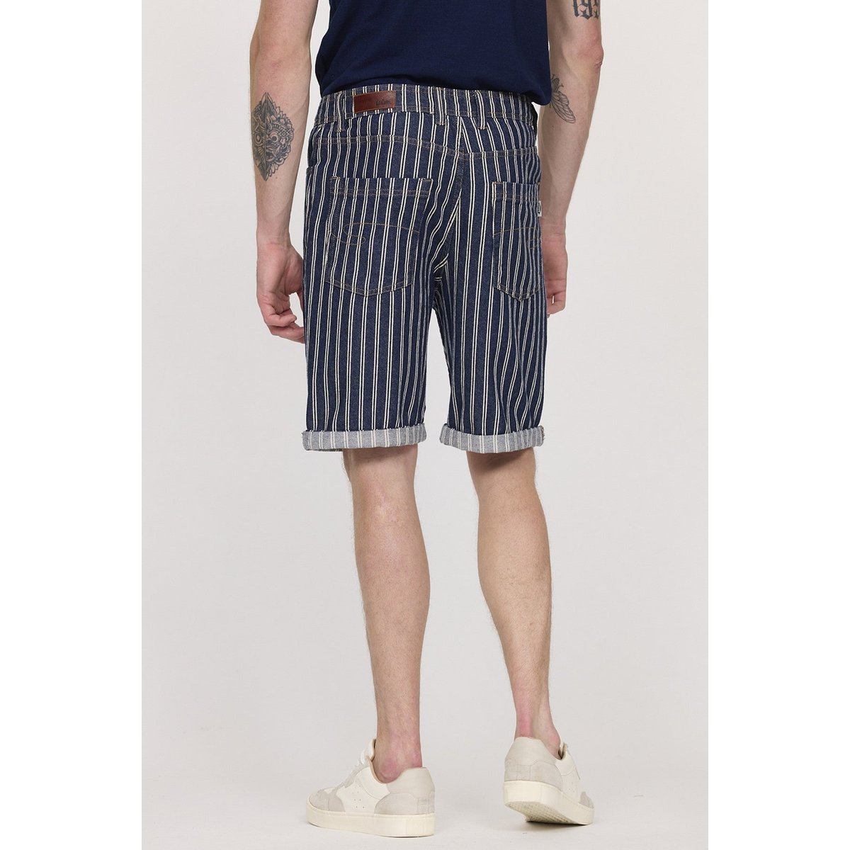 Short coton loose NACKS bleu marine, LEE COOPER