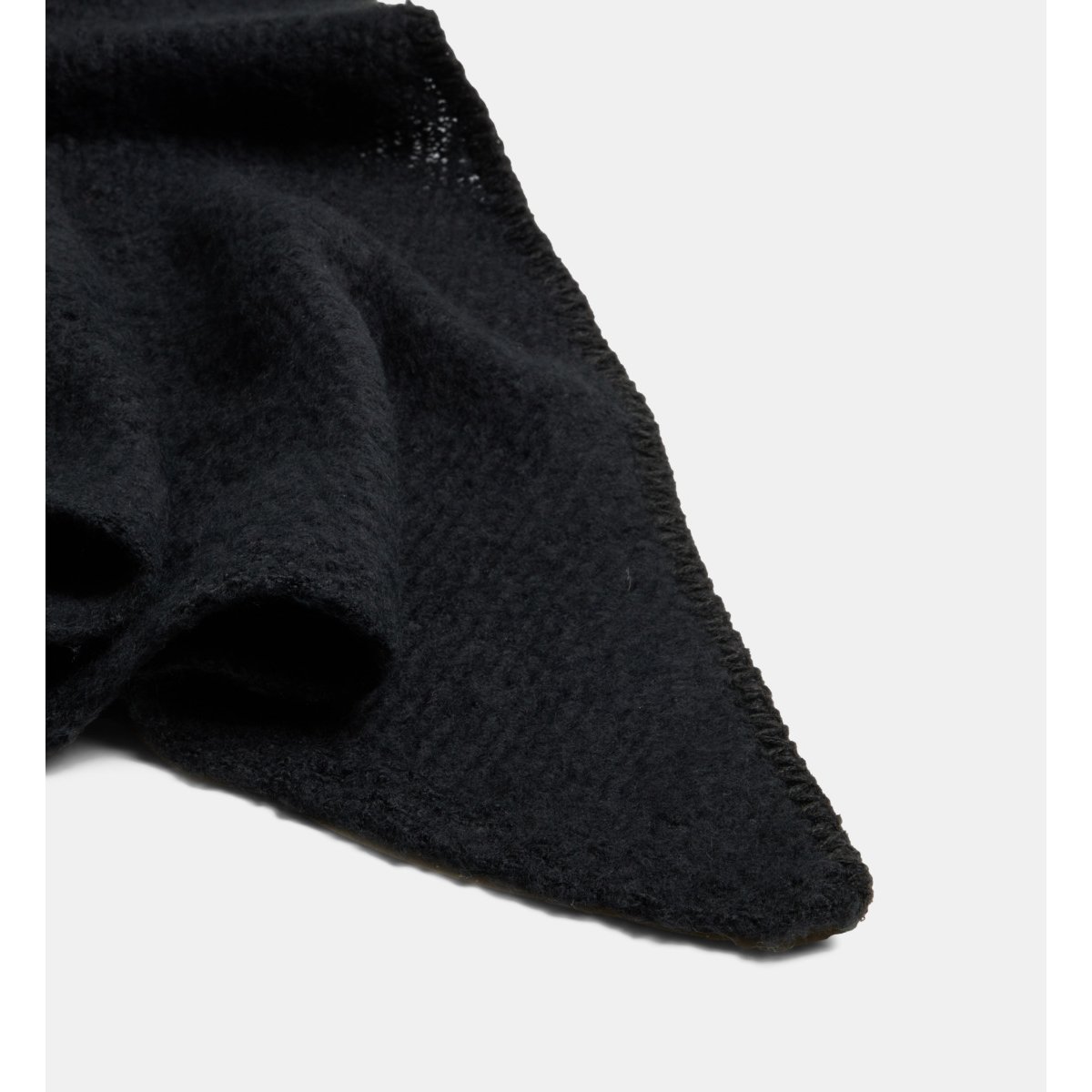Echarpe asymétrique bianca unie noir, GALERIES LAFAYETTE