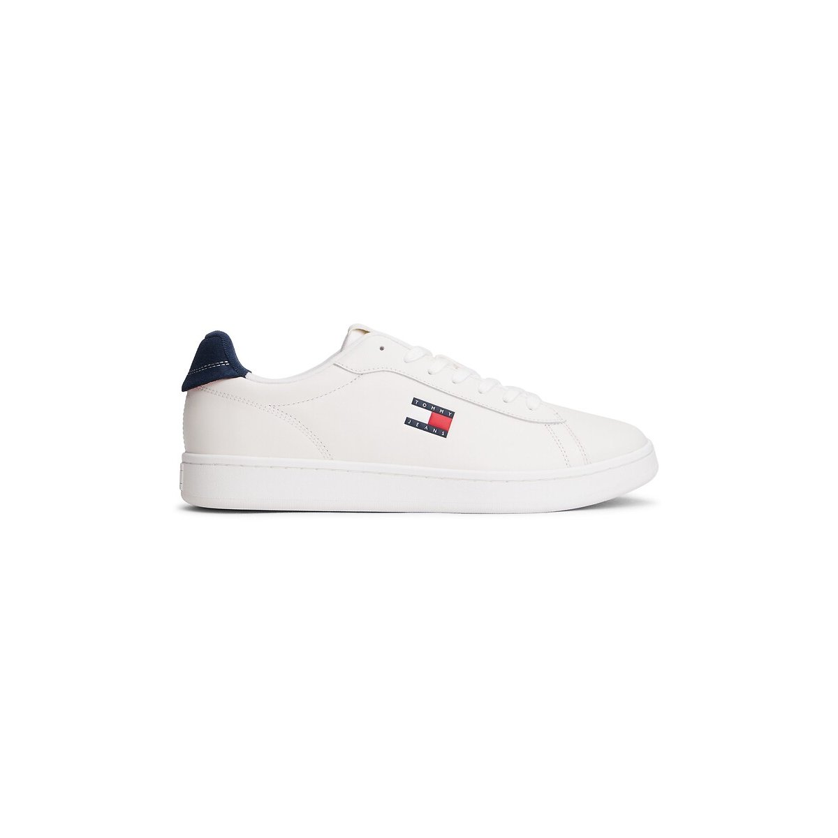 Archive '98 Leather Trainers white, TOMMY JEANS