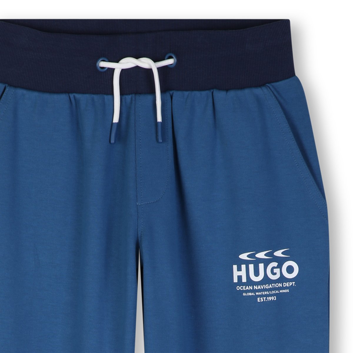 Pantalon de jogging bleu mosaique, HUGO KIDSWEAR