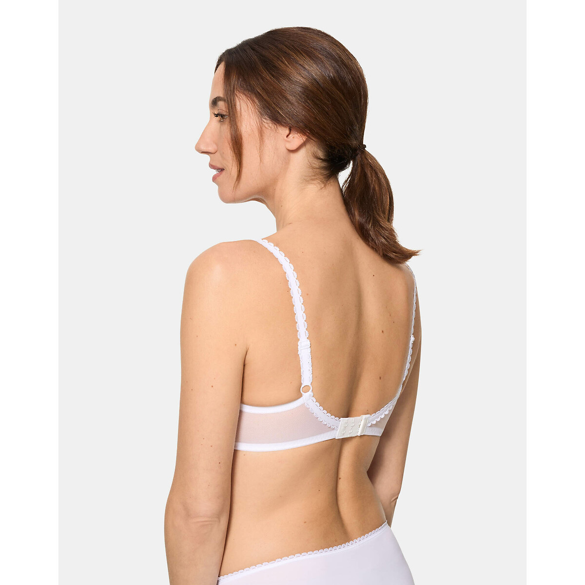 Soutien-gorge emboîtant FLOWER ELEGANCE DENTELLE blanc, PLAYTEX