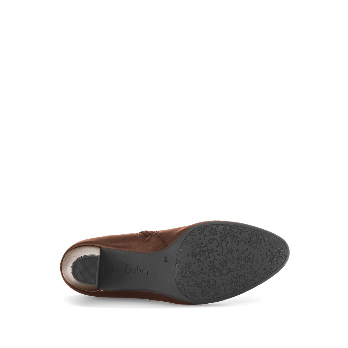 Bottines en cuir à talon décroché block sattel, GABOR