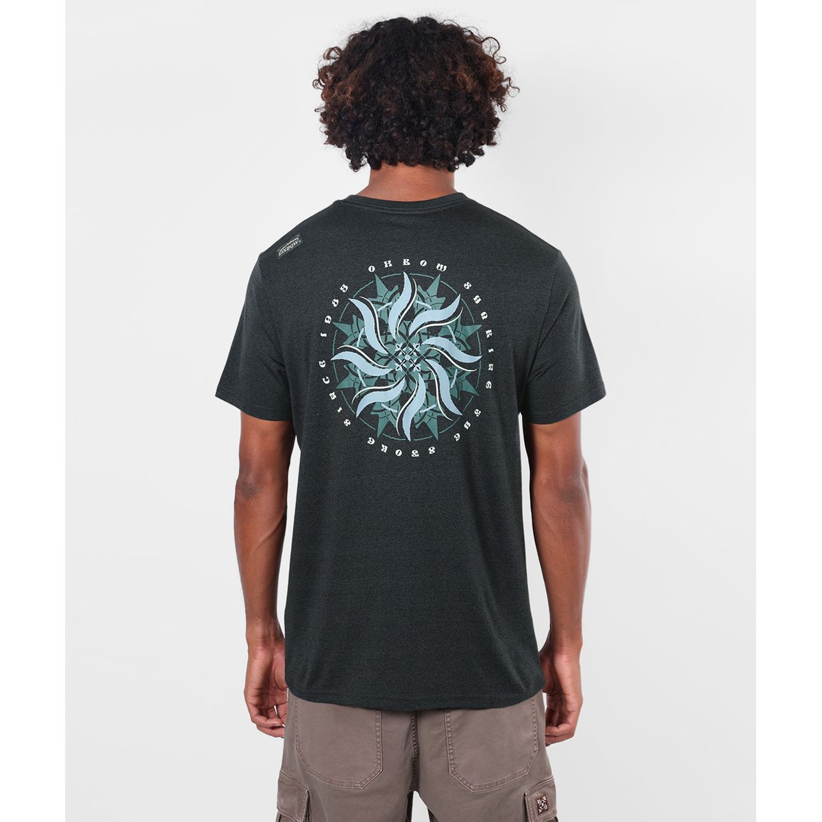 Tee-shirt manches courtes SHURIKEN pewter, OXBOW