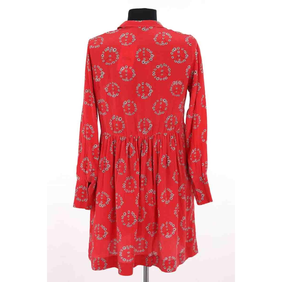 Robe - Très Bon État rouge, SANDRO