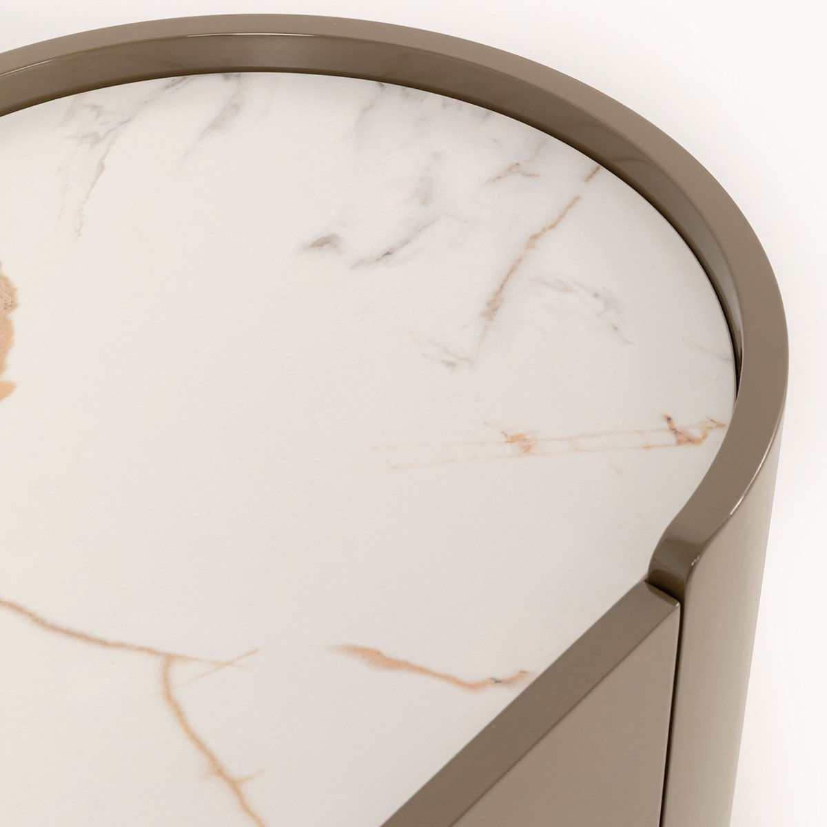 Buffet plateau en marbre, ELIANO vert, KARE DESIGN