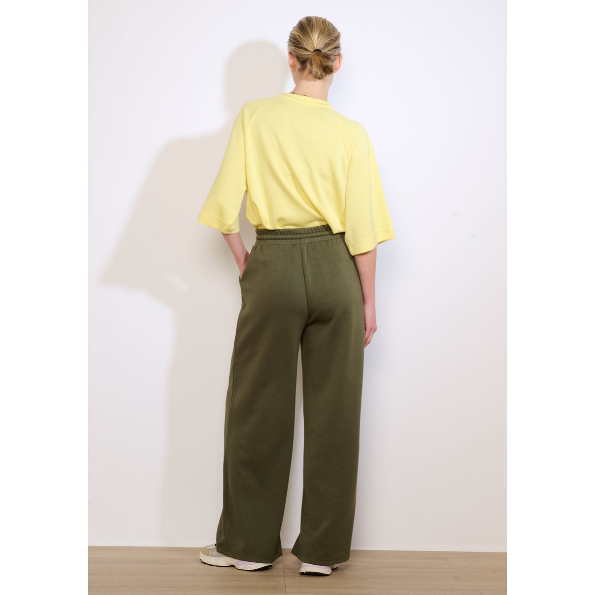 Pantalon jogging ample khaki, LOLALIZA
