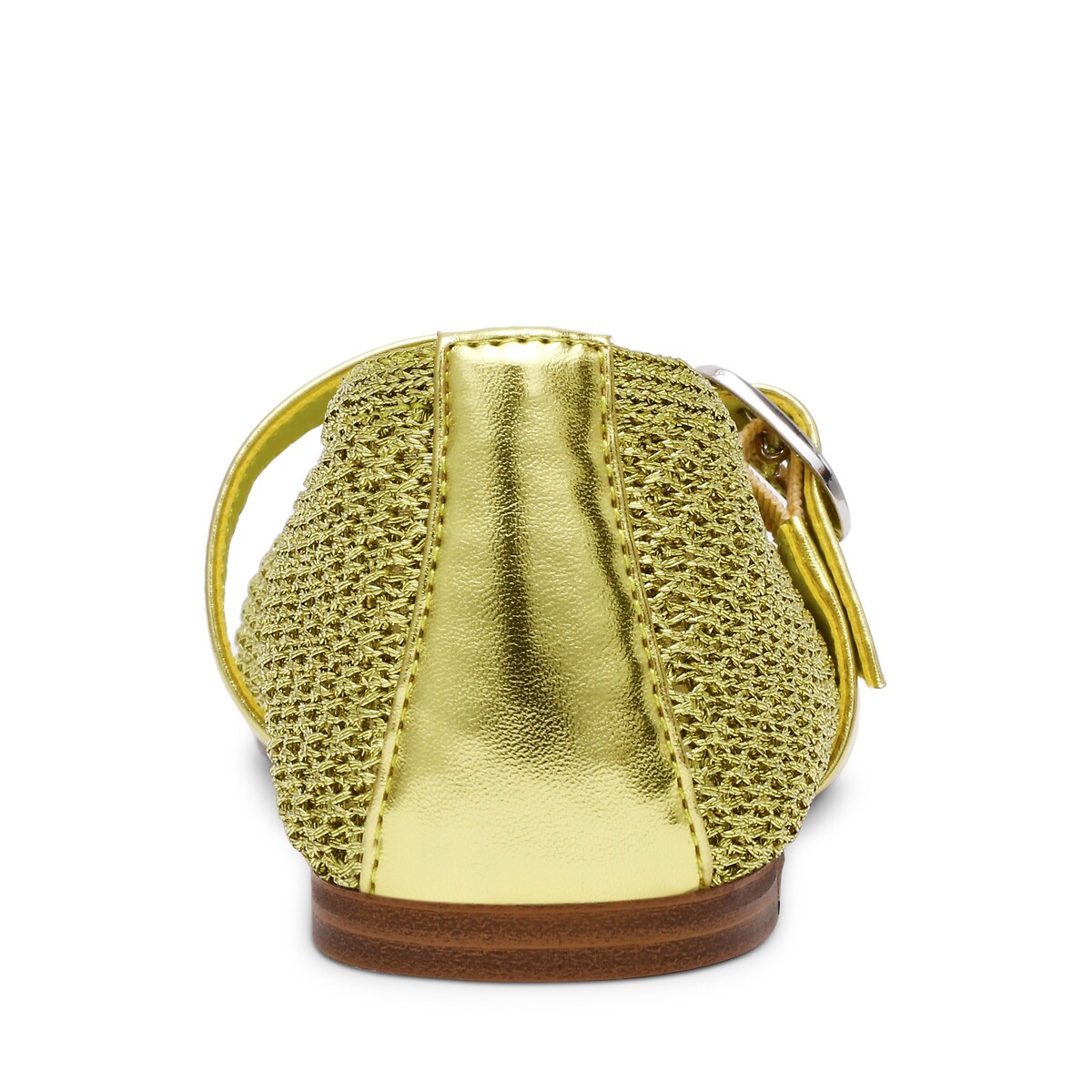 Gayla Openwork Mary Jane Ballet Pumps green, STEVE MADDEN