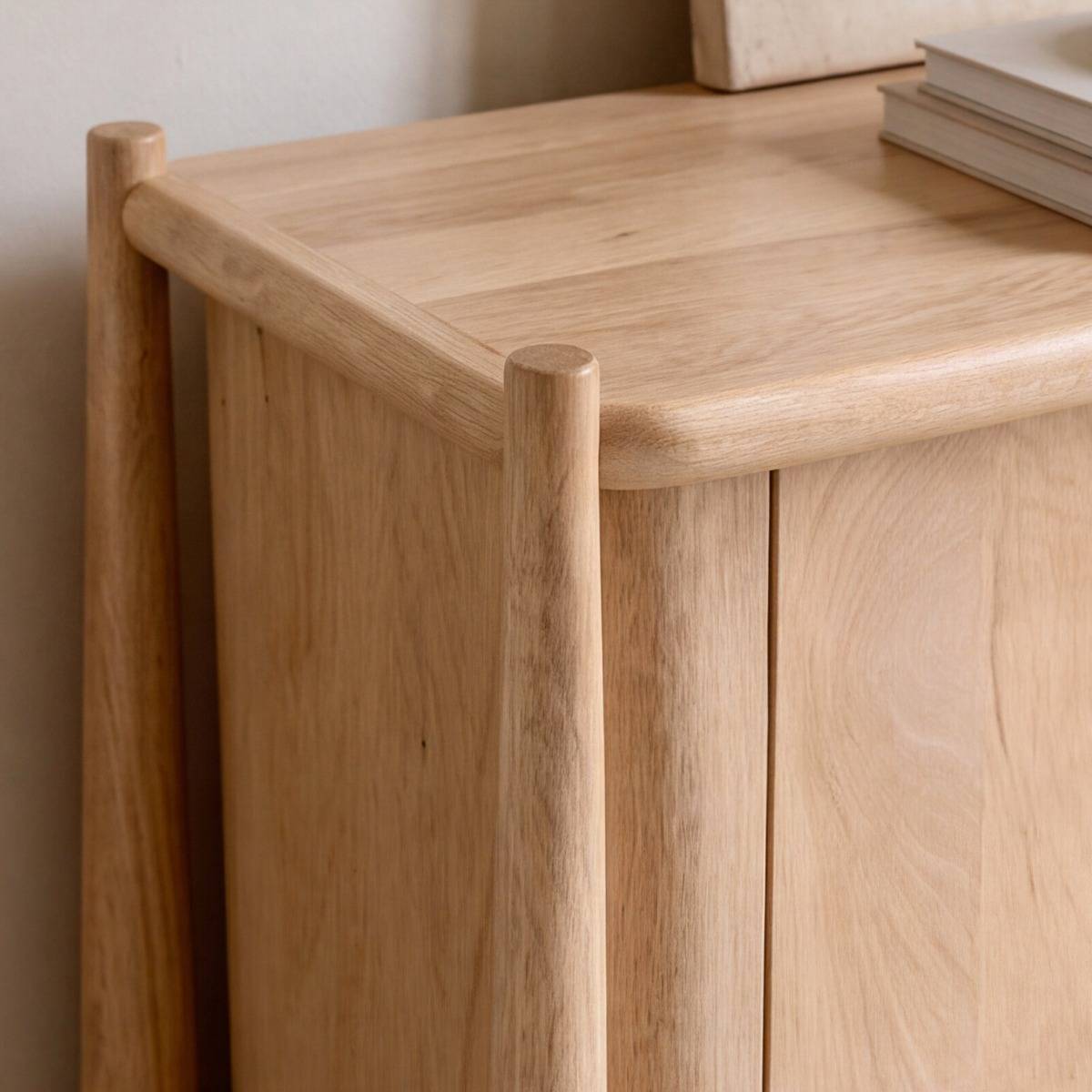 Buffet en bois de manguier ELIORINE bois clair, MADE IN MEUBLES