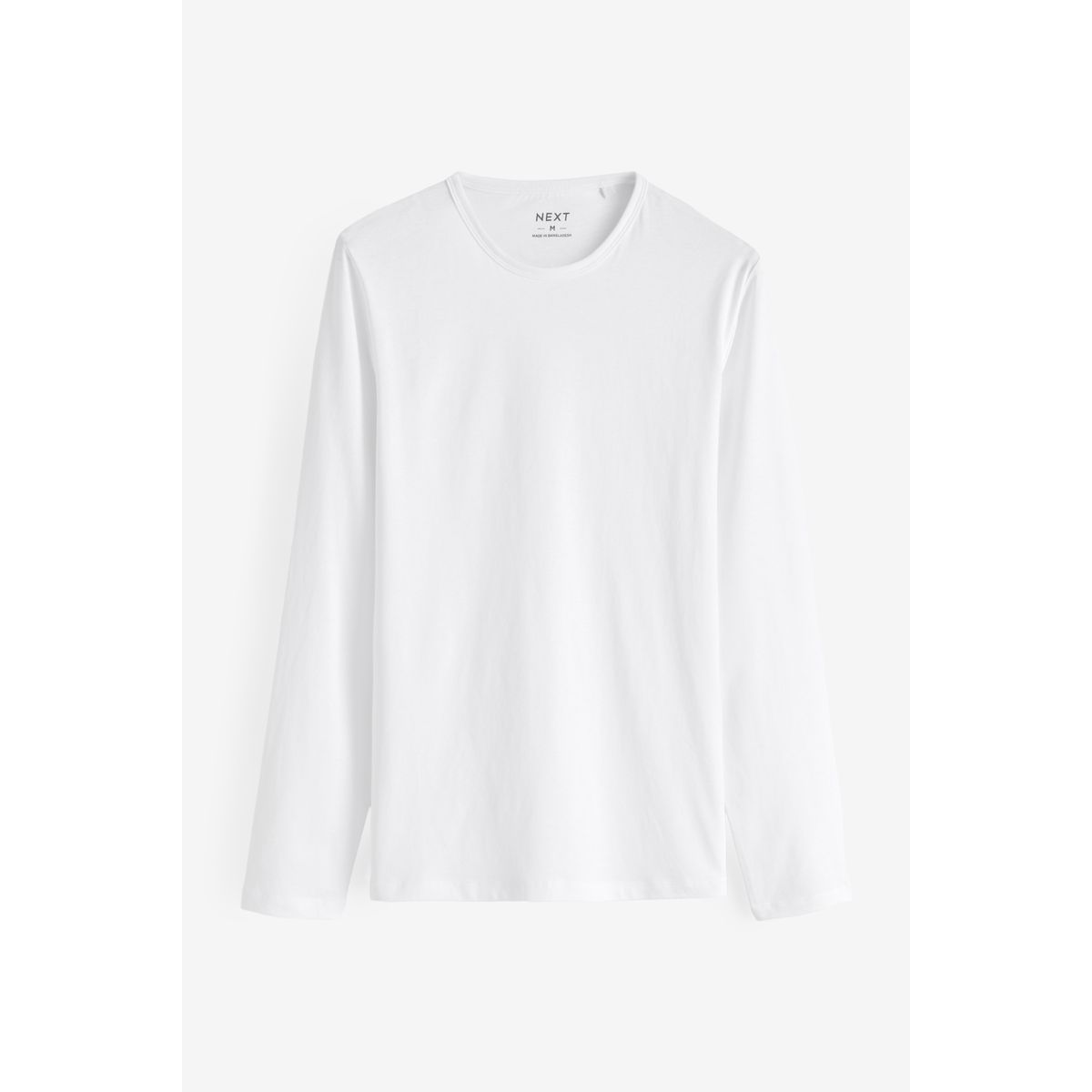 T-shirts à manches longues, lot de 5 blanc, NEXT