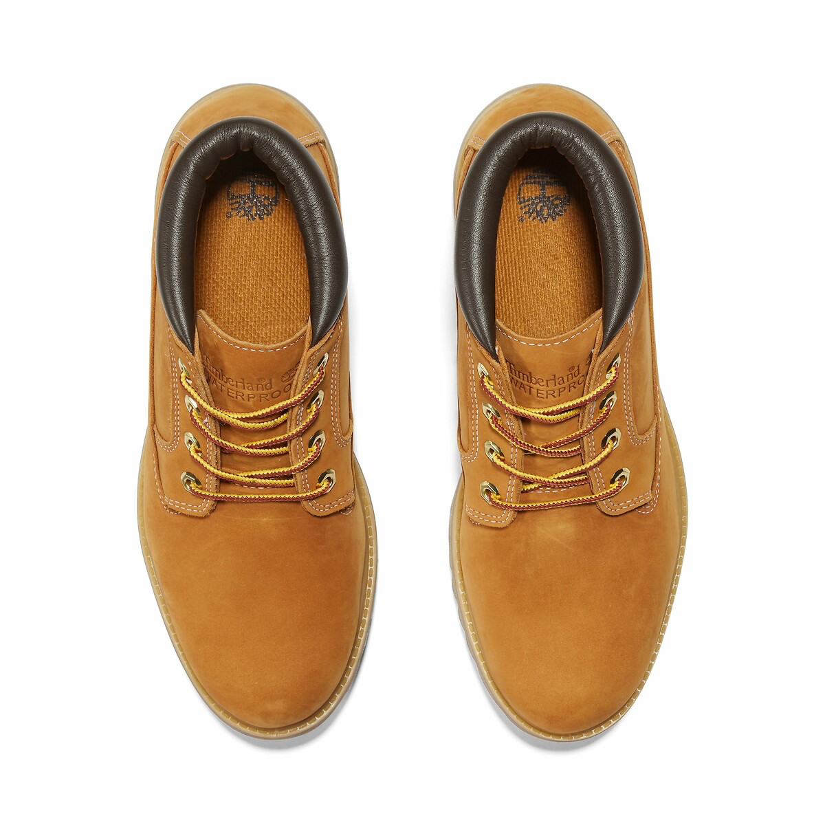 Heritage Mid Lace C Lace-Up Boots in Leather honey, TIMBERLAND
