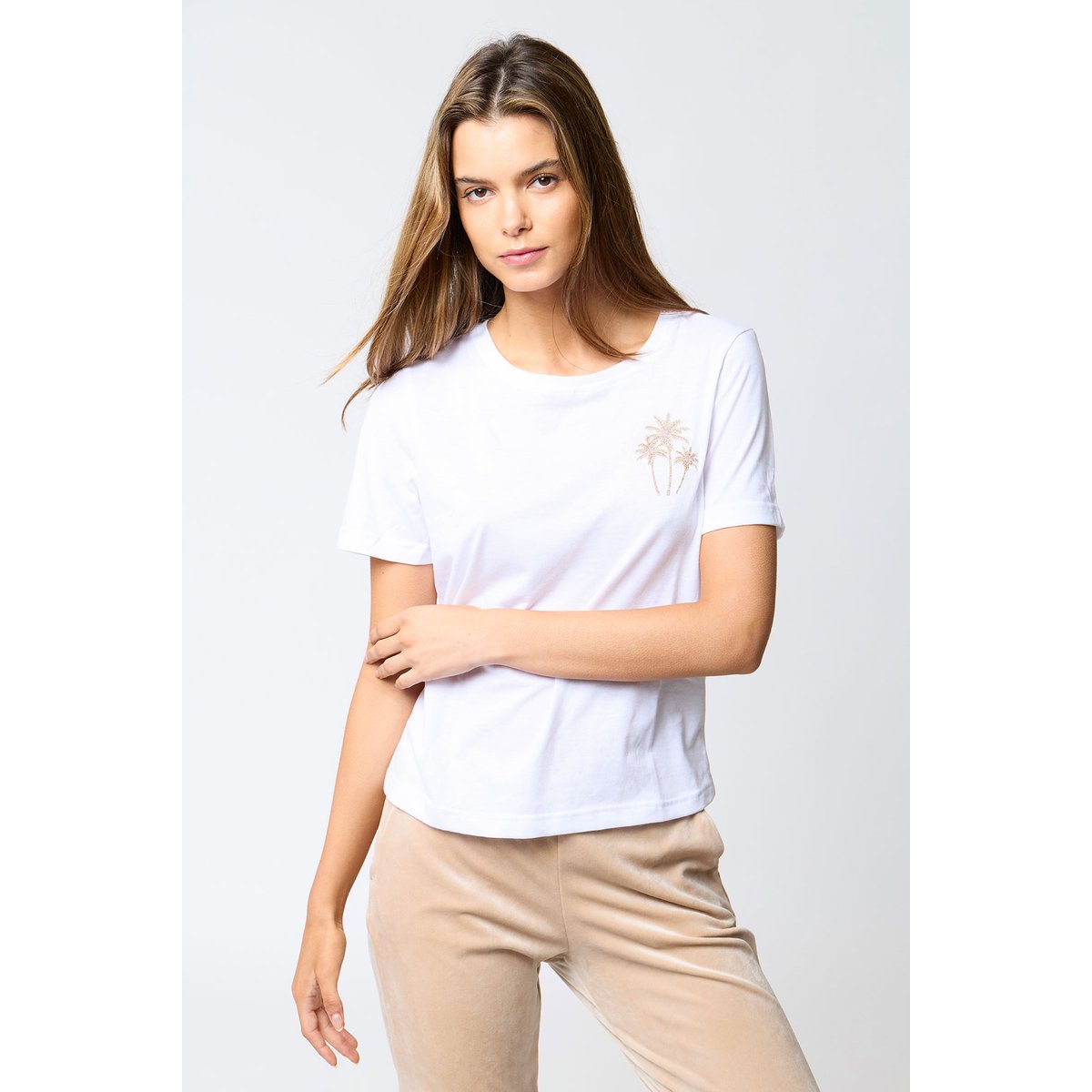 Tshirt Wakey - JOLLYTEE blanc, BANANA MOON