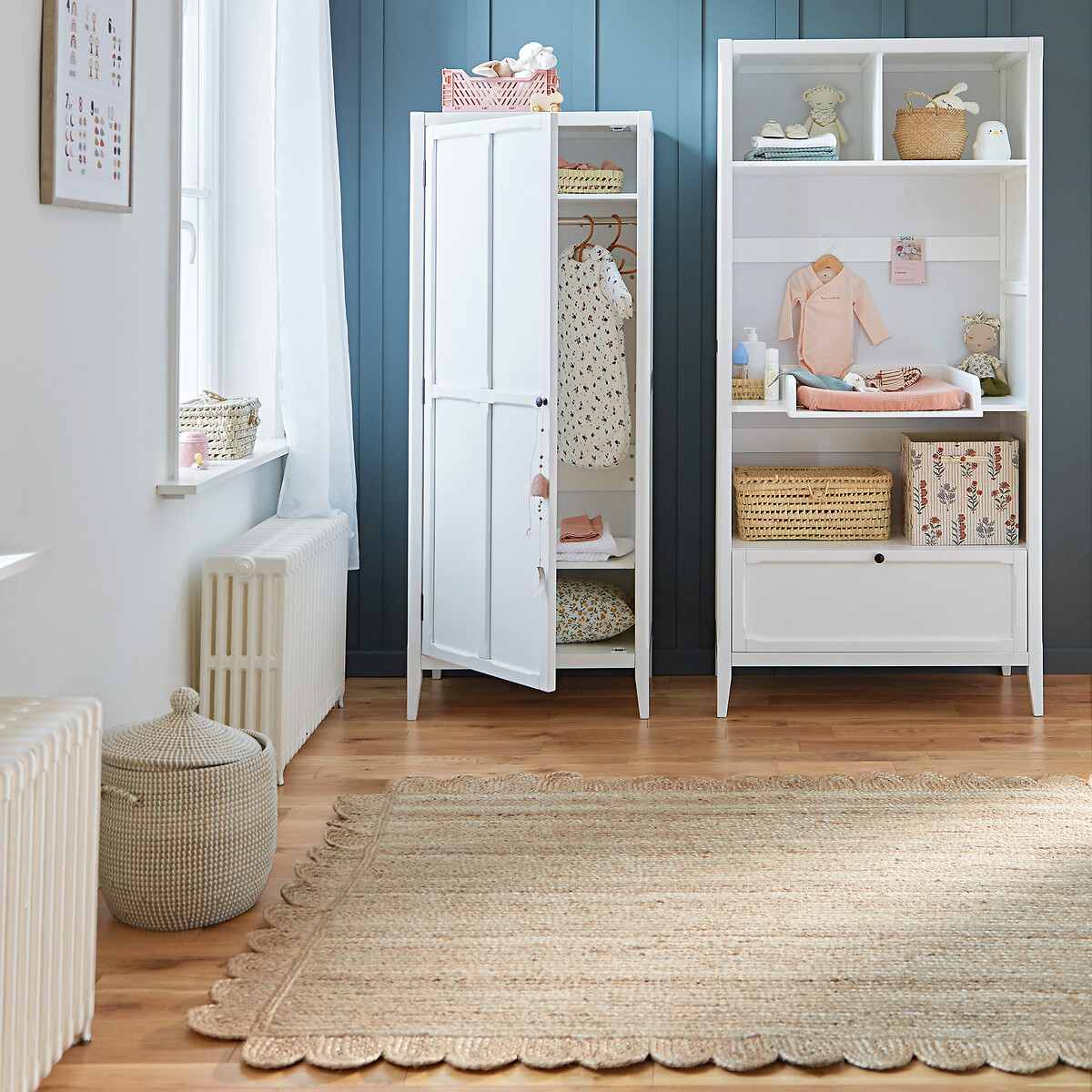Panier avec couvercle H45cm, Natala naturel, LA REDOUTE INTERIEURS