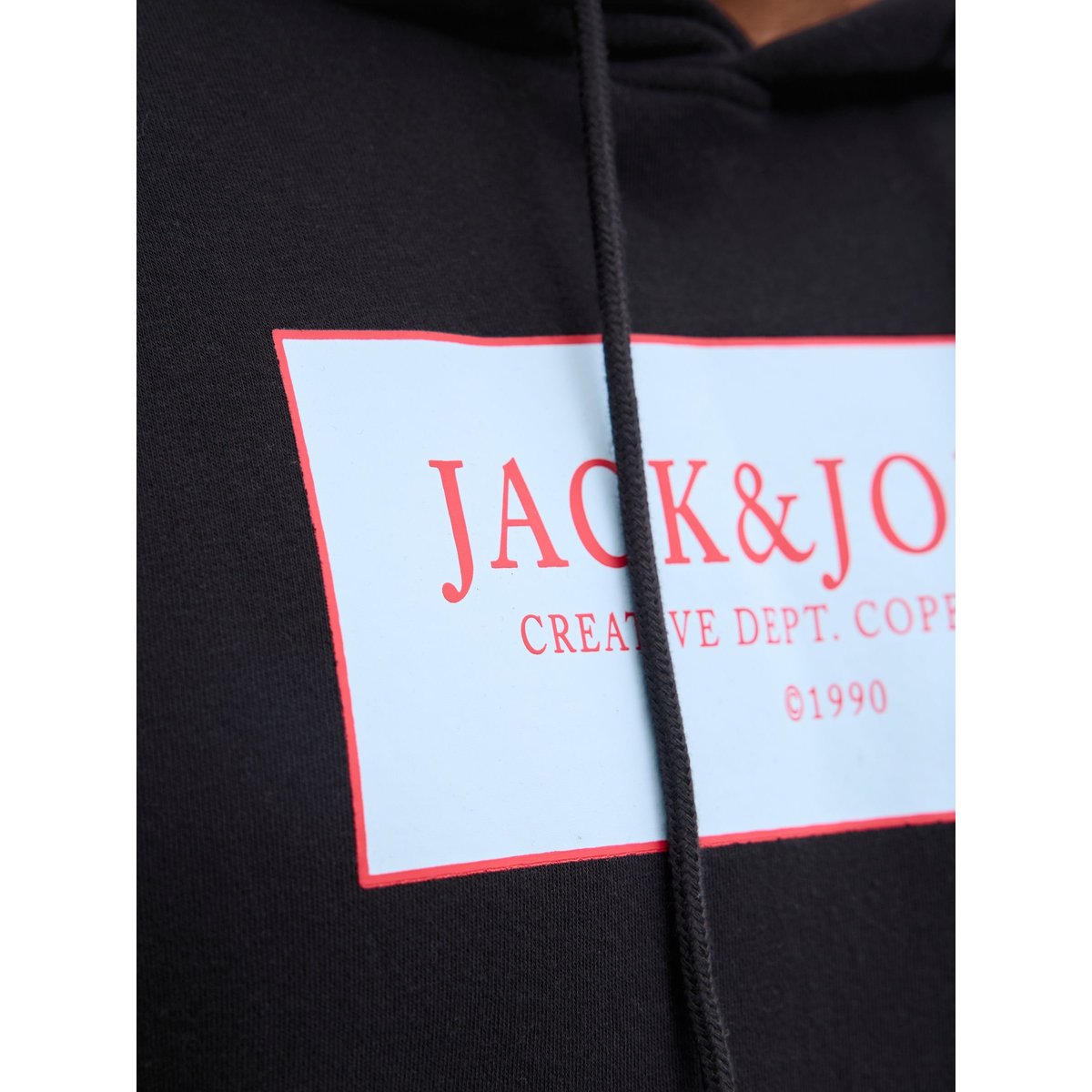 Sweat À Capuche black 1, JACK & JONES