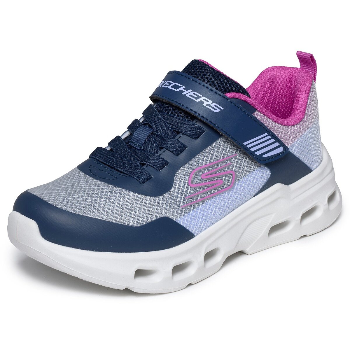 Baskets GLIDE-STEP DRIFT bleu marine/gris, SKECHERS