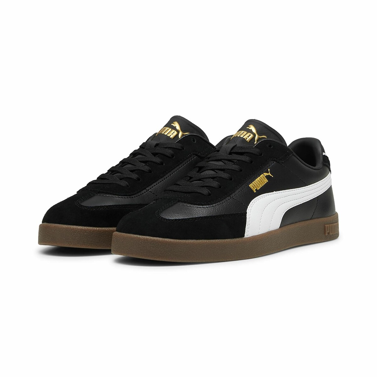 Leren sneakers Club II Era zwart/wit, PUMA