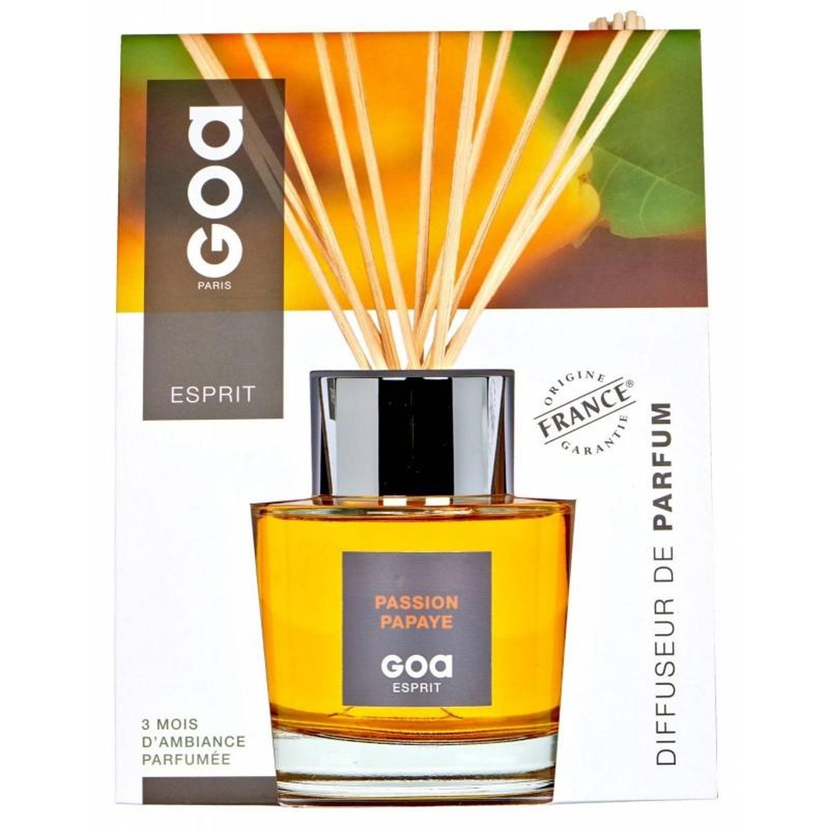 Parfum d'intérieur - Goatier Passion Papaye 200ml - PASSION PAPAYE jaune, GOA