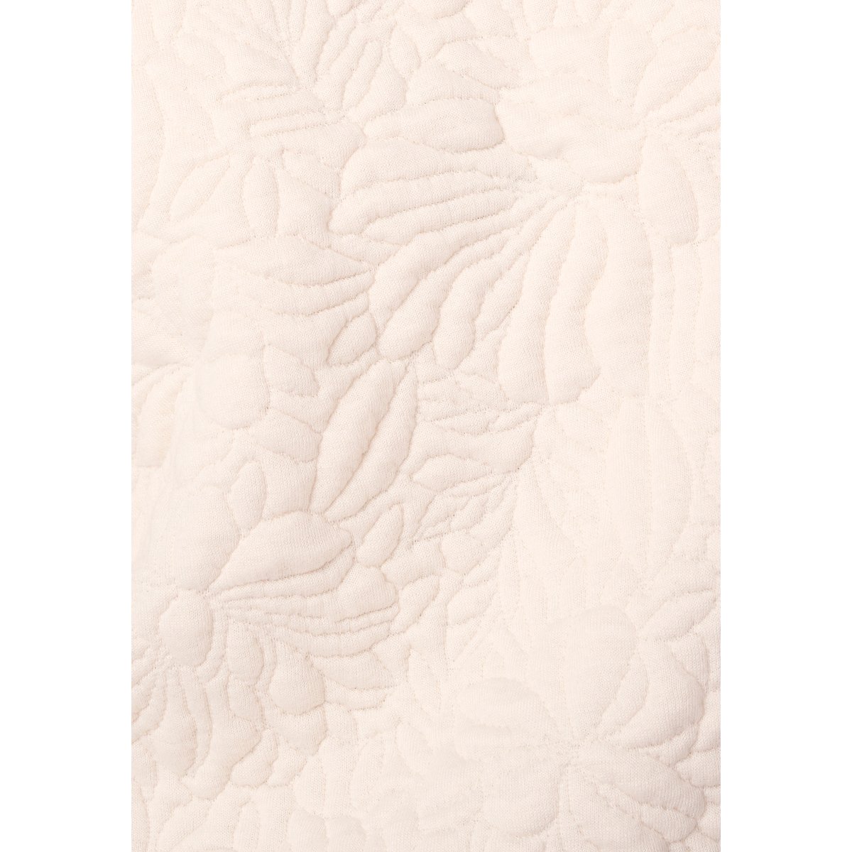 Sweat maille jacquard marron beige, DAMART