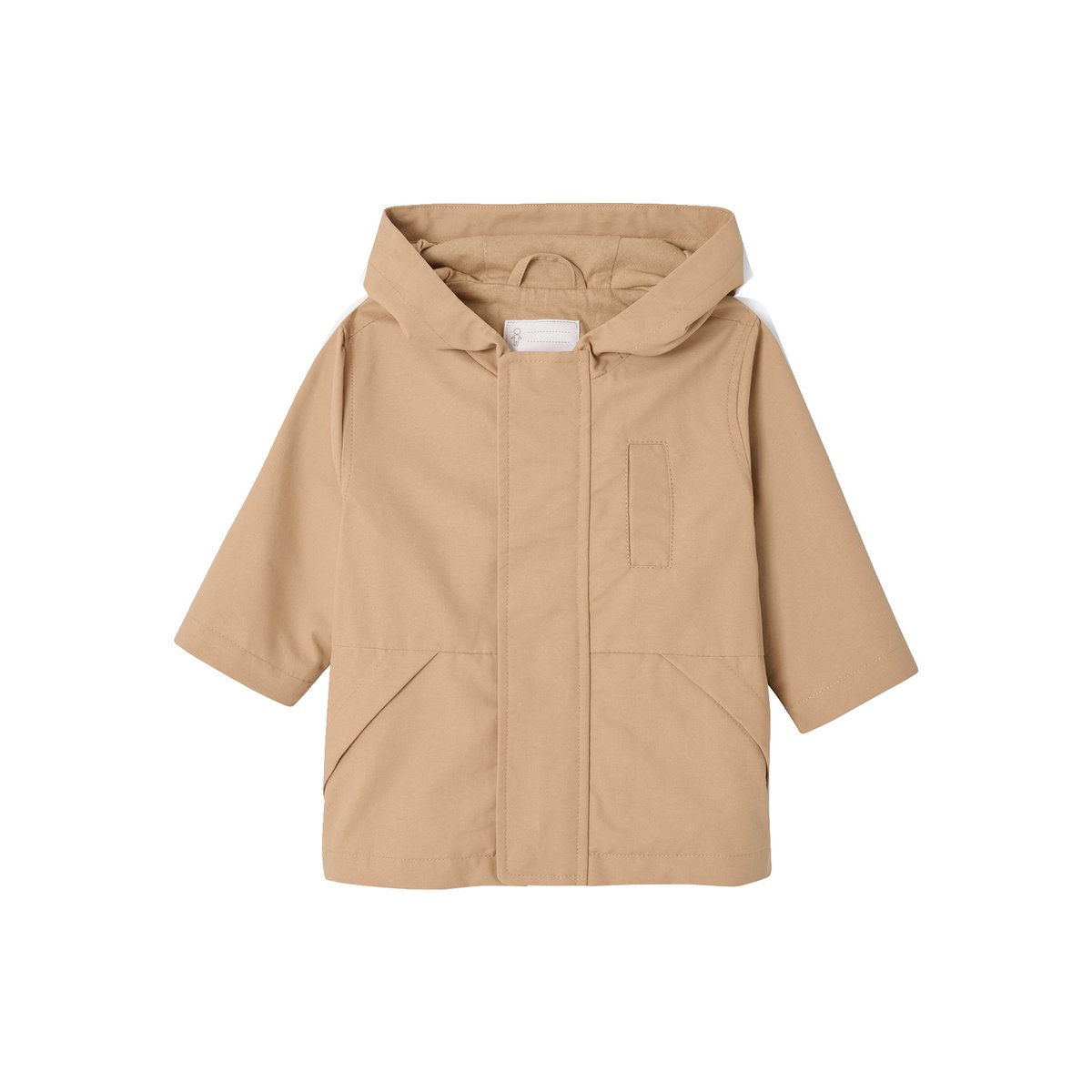 Parka bébé capuche noix de pécan, VERTBAUDET