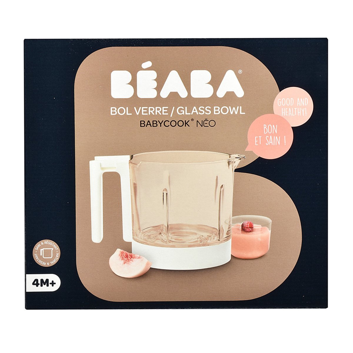 Bol seul en verre pour BABYCOOK NEO blanc, BEABA