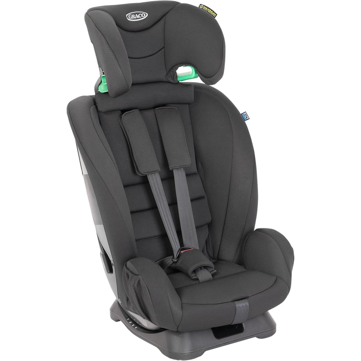Flexigrow Siège-Auto Onyx couleur unique, GRACO