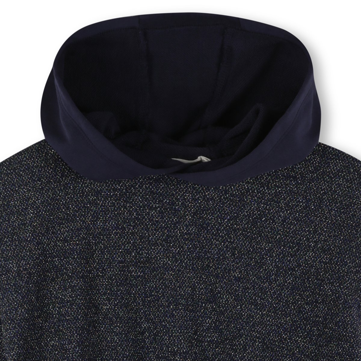 Cardigan con cappuccio indigo blue, BILLIEBLUSH