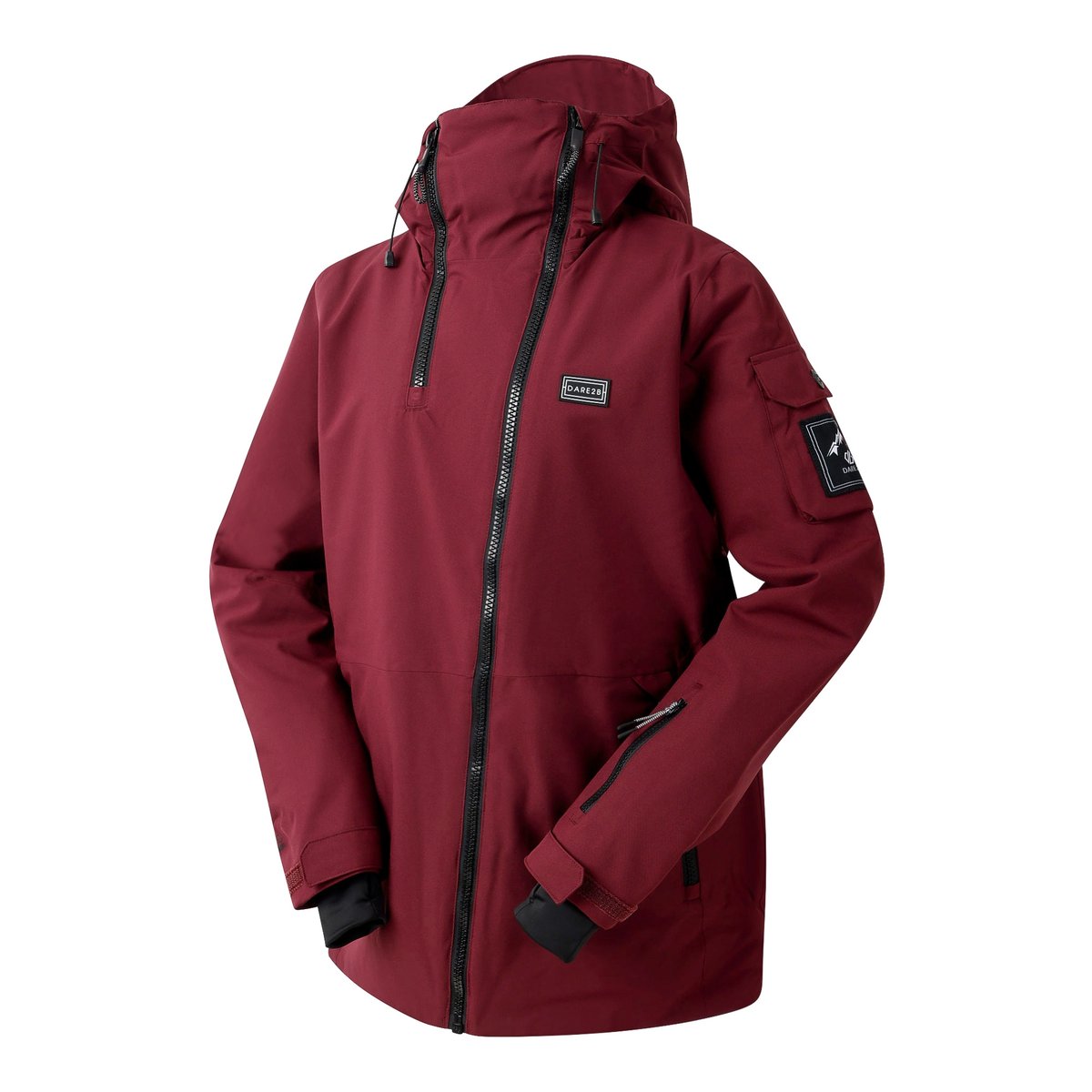 Blouson de ski GNARLY rouge amarante, DARE 2B