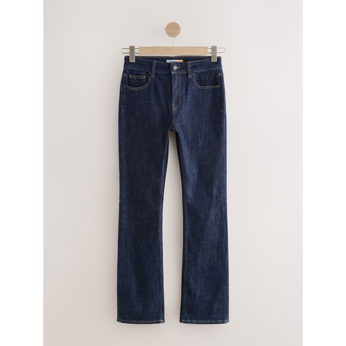 Jean bootcut authentique délavage bleu, NEXT