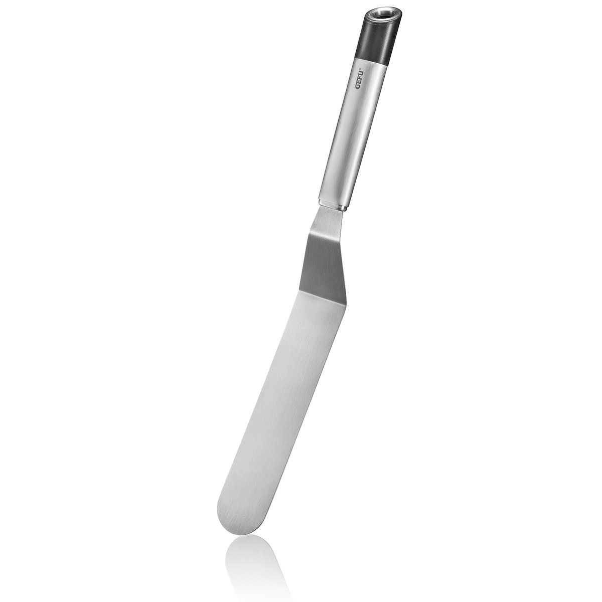 Spatule coudée PRIMELINE, 15 cm noir/argent, GEFU