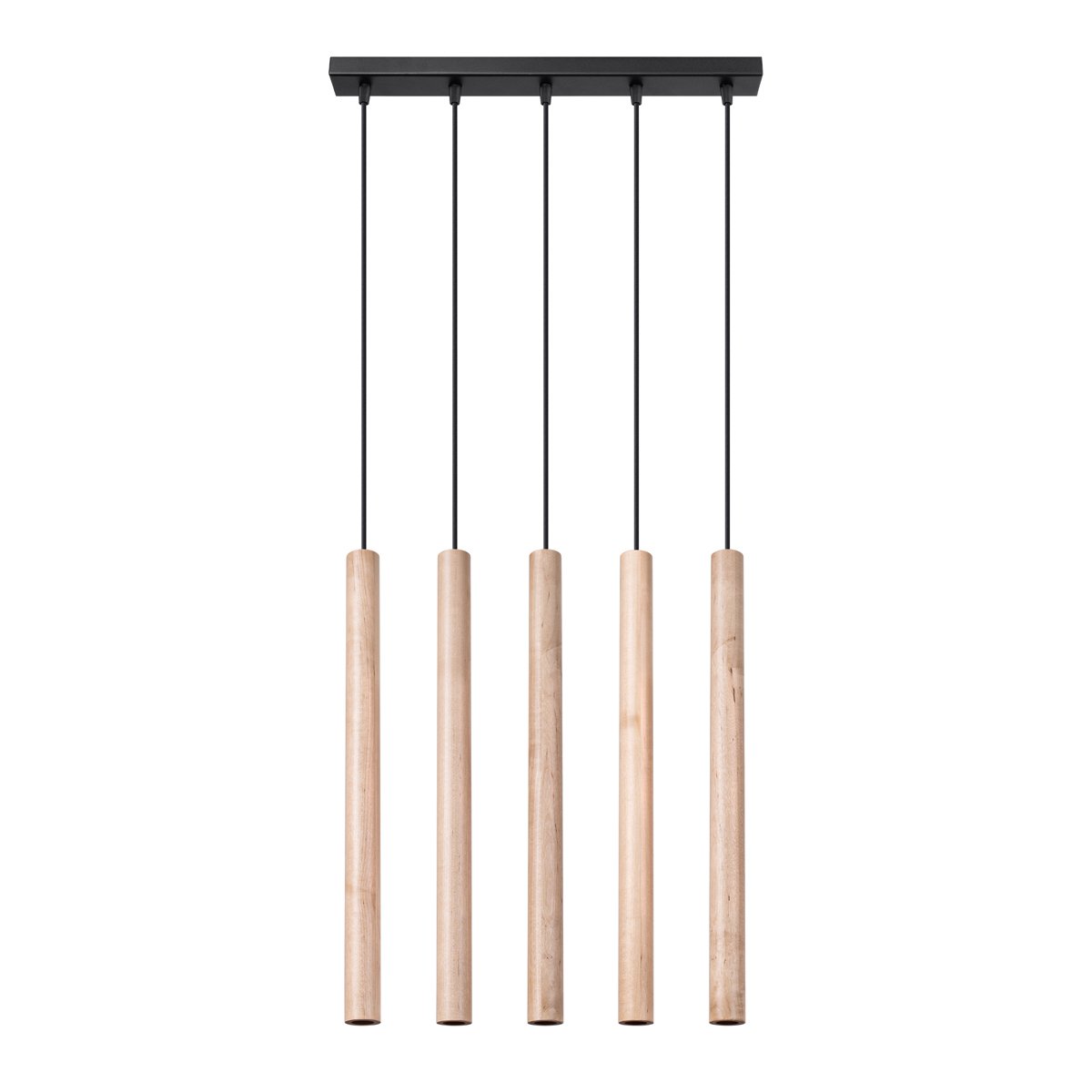 Suspension Acier Bois G9 5 Pastelo Line marron, EDEN