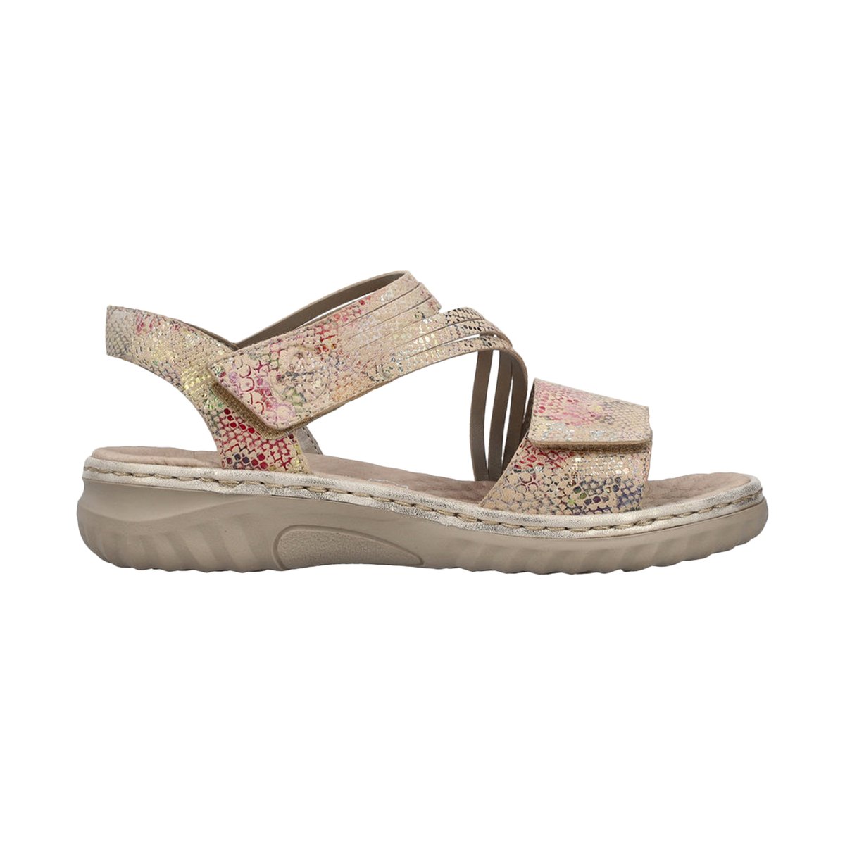 Sandales Cuir multi, RIEKER