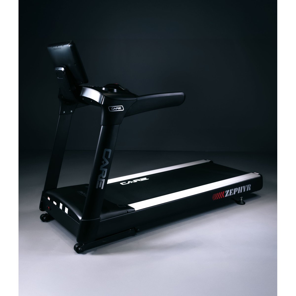 Tapis de course professionnel - 24km/h - CARE - ZEPHYR noir, CARE FITNESS