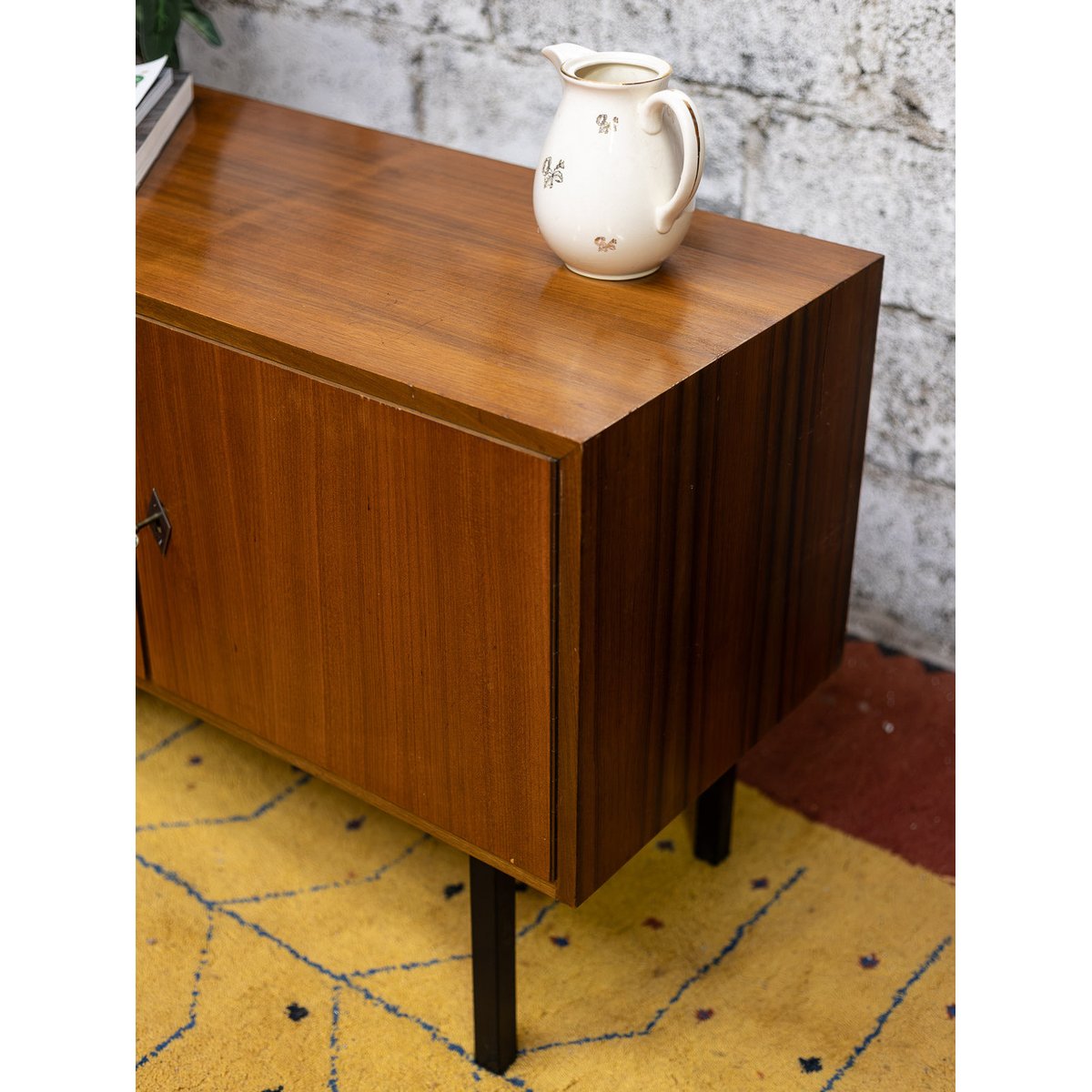 Petite enfilade scandinave Margaret N°789 - Bon état bois foncé, DEBONGOUT
