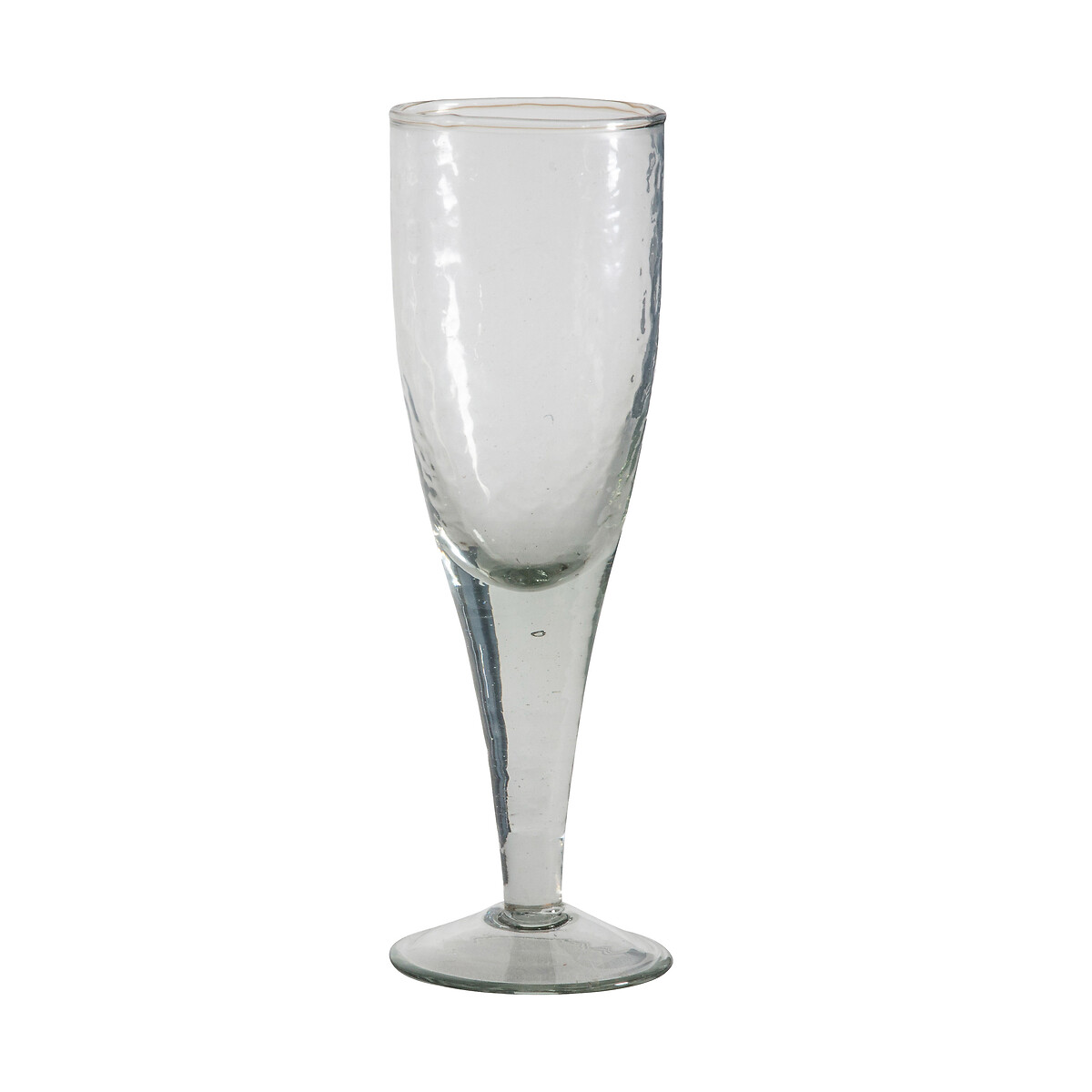 Set of 4 Orkin Hammered Champagne Flutes transparent, ÉDITÉ