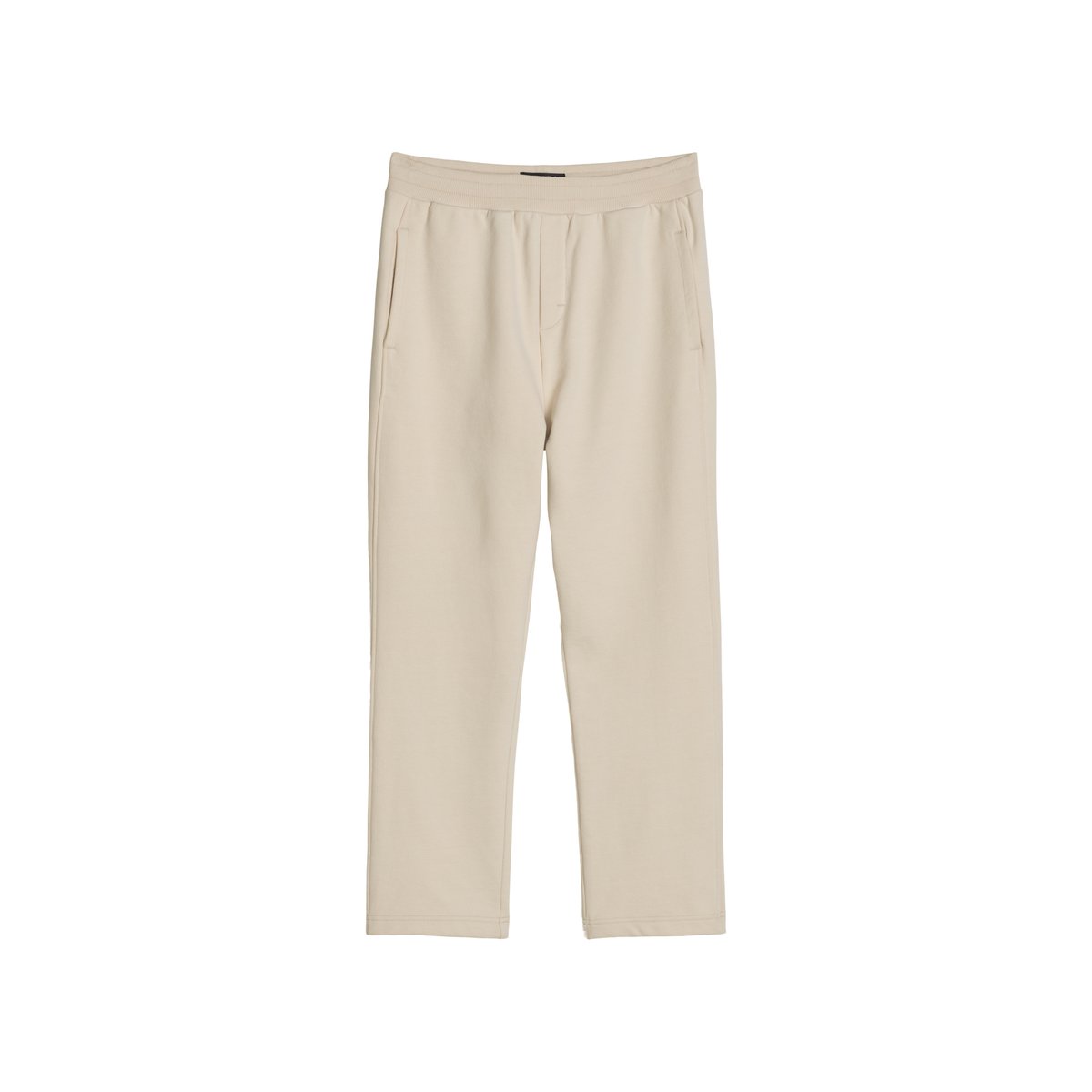 Pantalon sweat regular en coton bio régénéré gris, MARC O'POLO