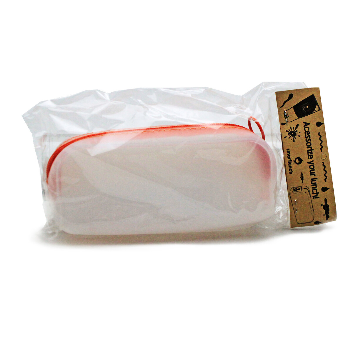 Bolsa de silicone Multiuso, Smartlunch laranja, SMARTLUNCH