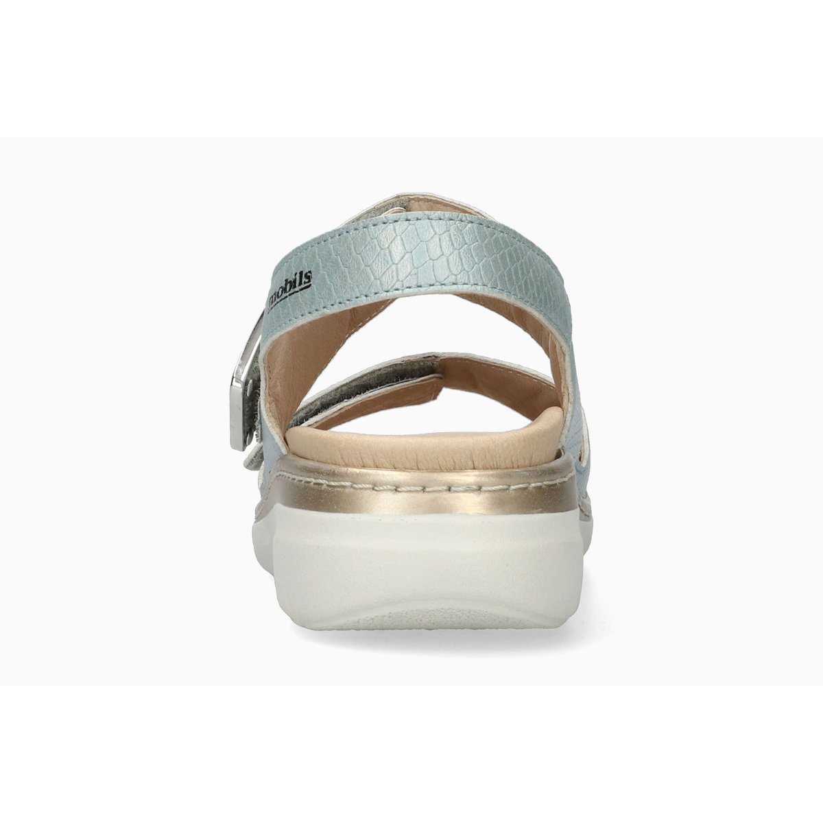 Sandales en cuir LALIA bleu sky blue p5146731, MEPHISTO