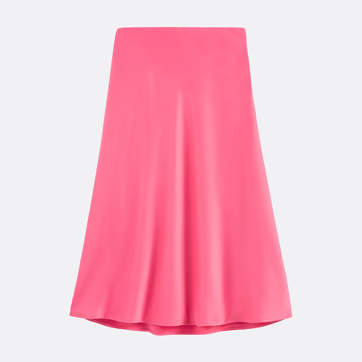 Signatures Marion Maxi Skirt in Matte Satin pink, LA REDOUTE COLLECTIONS