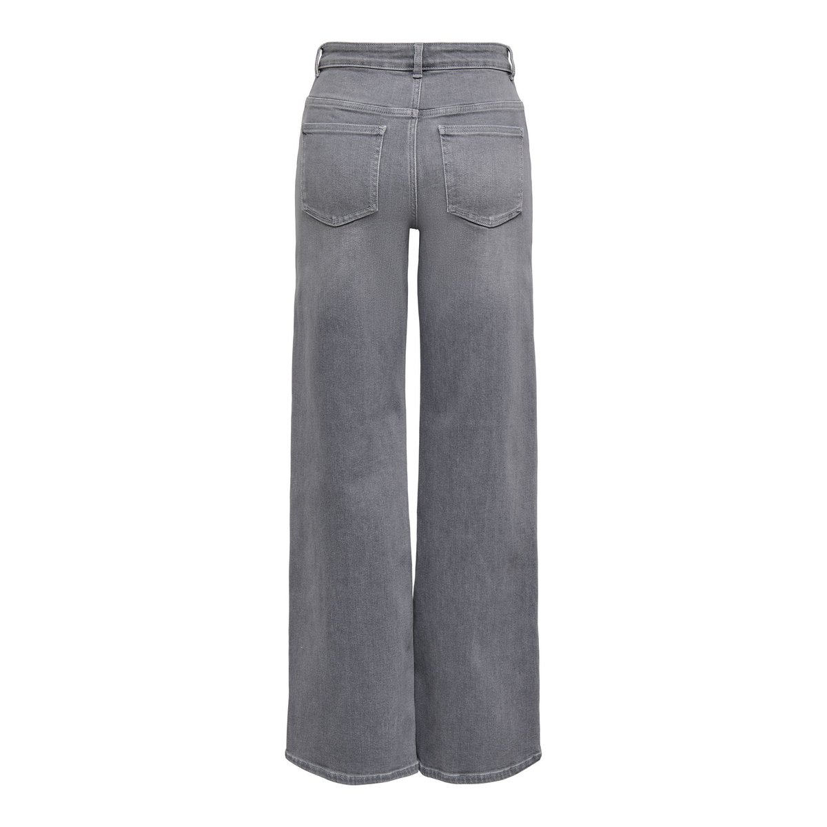 Jean À Jambe Large light grey denim, ONLY