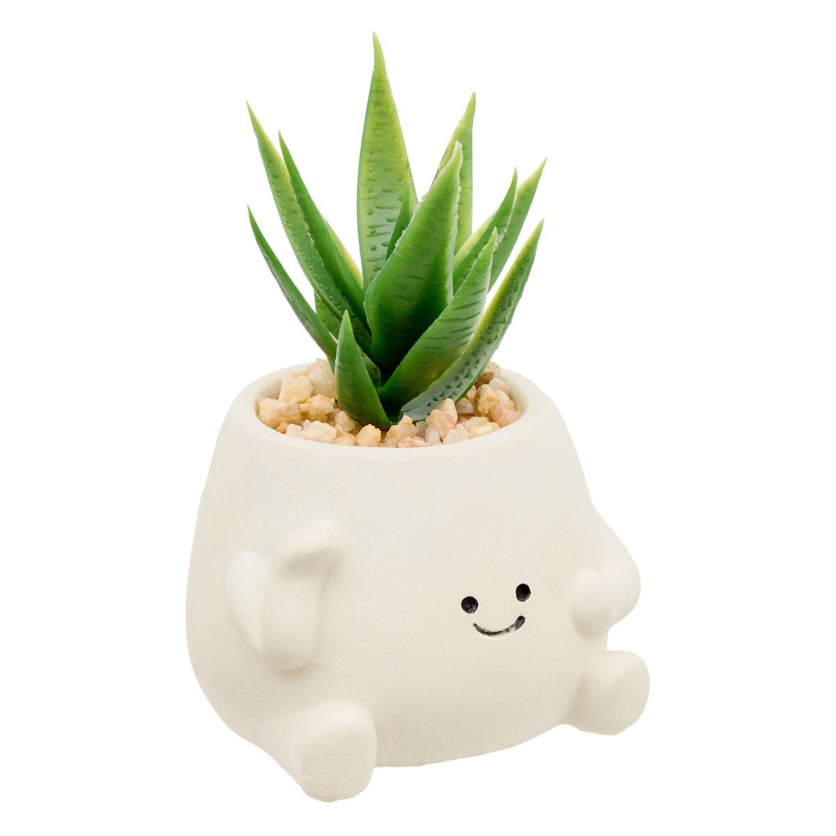 Plante artificielle Kway Nippo H.11,5cm modèle b, ATMOSPHERA